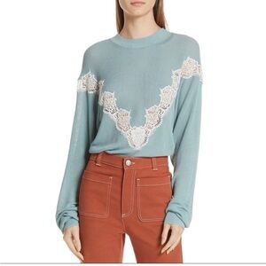 See by Chloe Blue Sweater